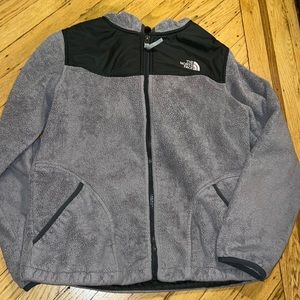 Grey North Face Fleece